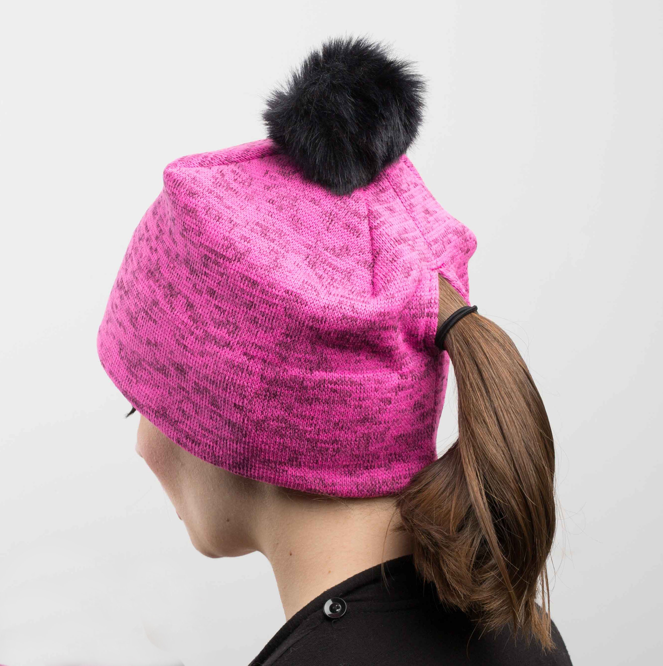 ponytail toque back view